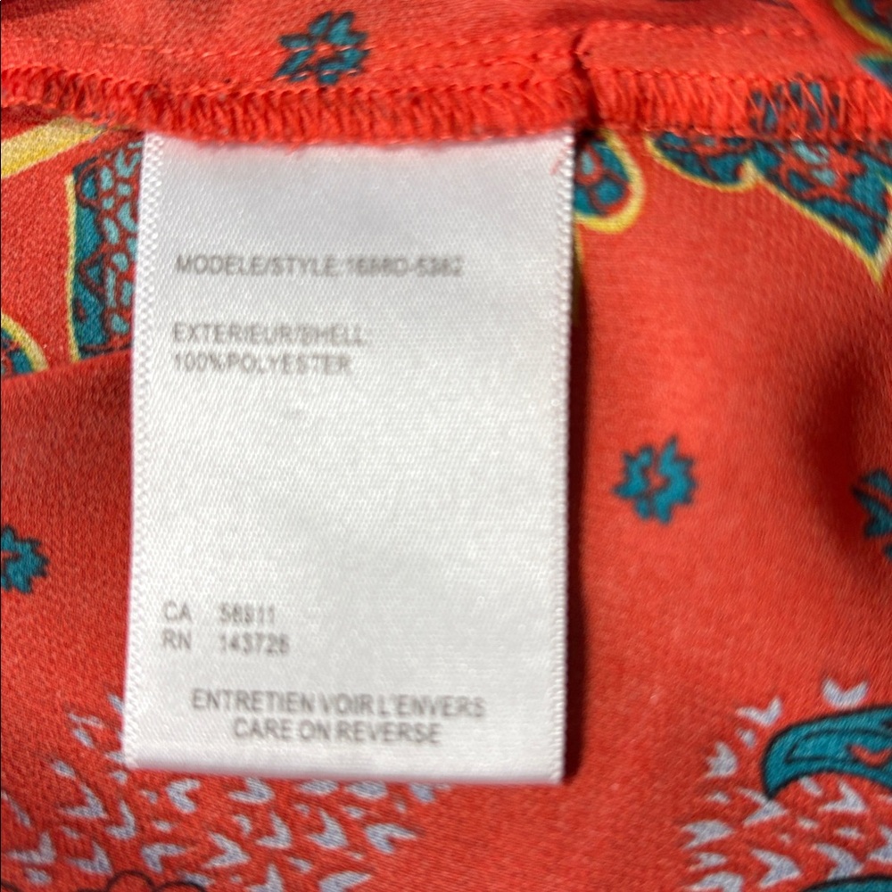 TRIBAL Sz Medium Print Tunic Never Worn So Pretty - Picture 7 of 8